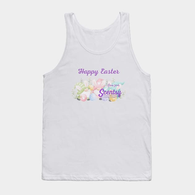 happy easter scentsy greetings Tank Top by scentsySMELL